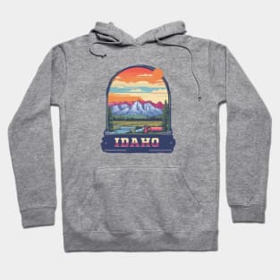 Idaho Vintage Design Hoodie